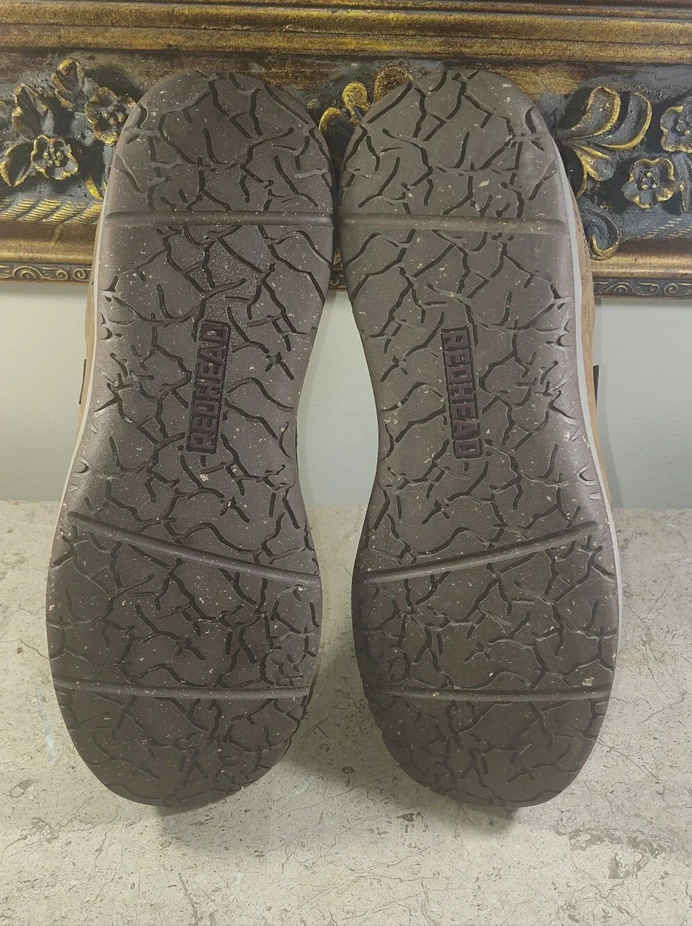 Red Head 56 Moc Toe Waterproof Tan/Brown Slip-On Casual Loafers for Men